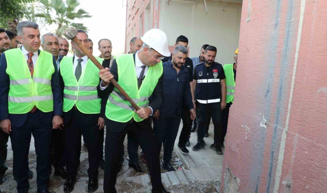 Şanlıurfa Eyyübiye'deki eski cezaevi yıkım ve yeniden yapım sürecini detaylarıyla