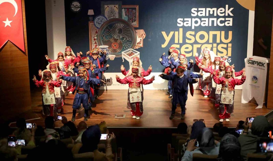 Sapanca SAMEK’te yılsonu sergisinin büyüleyici açılışıyla sanat dolu anlara tanıklık