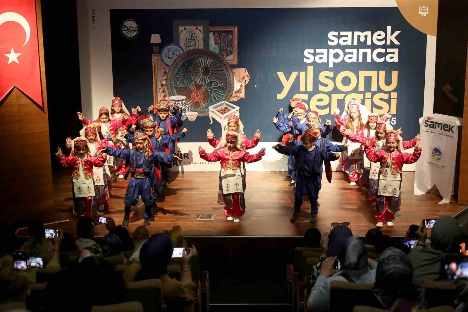 sapanca samekte yilsonu sergisinin goz kamastiran acilisi