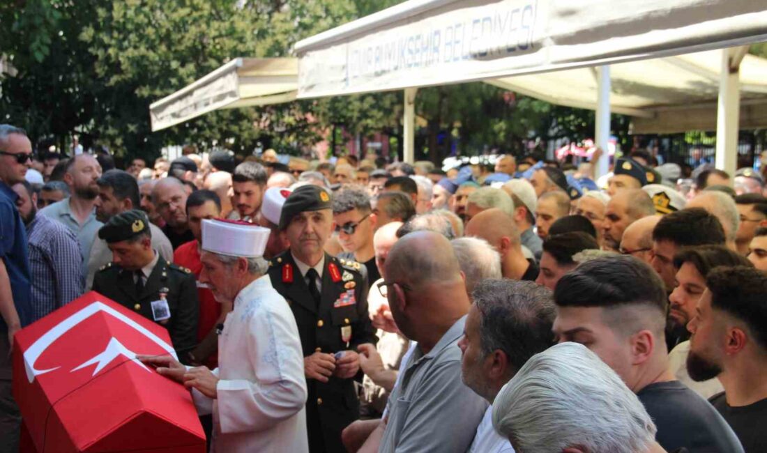 Şırnak'ta görev sırasında hayatını kaybeden Astsubay Çavuş Hasan Çoban'ın cenaze