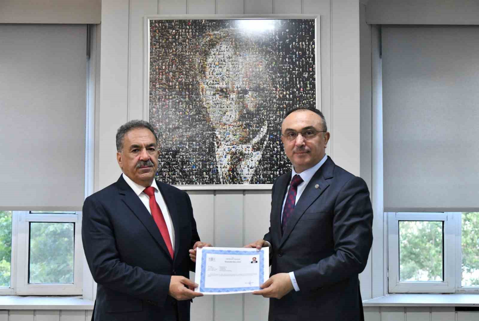 Tekirdağ'da Kaymakamlara Veda Programı