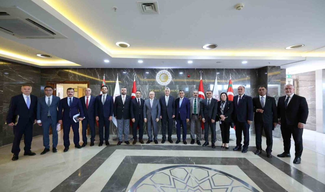 Ticaret Bakanı Ömer Bolat, Uluslararası Nakliyeciler Derneği yetkilileriyle işbirliği ve