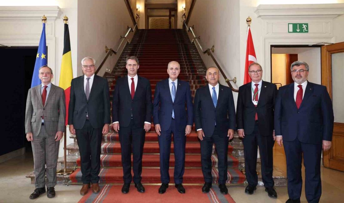 Türkiye Büyük Millet Meclisi Başkanı Numan Kurtulmuş'un Belçika ziyareti ve