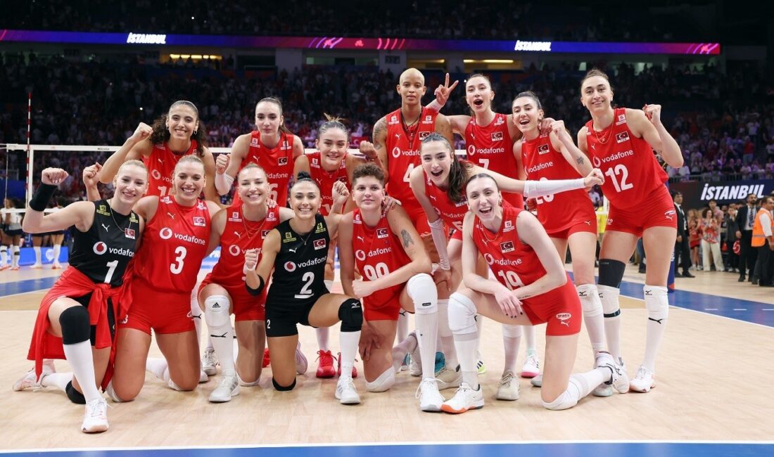 Türkiye Kadın Voleybol Takımı, VNL'de tarihi bir zaferle ikinci etaba