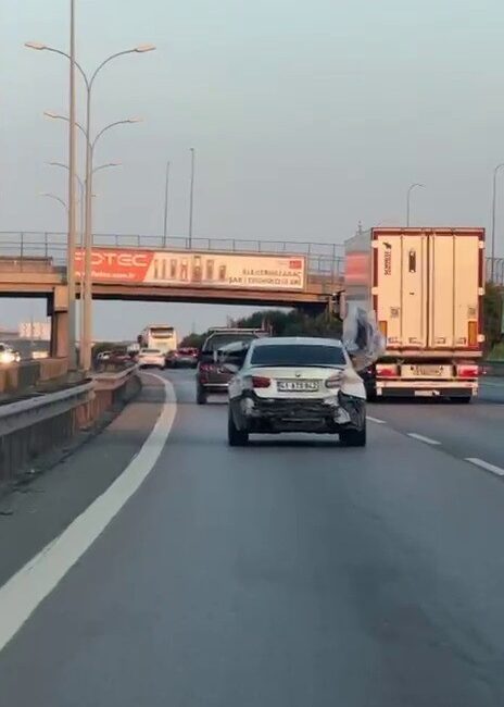 Tuzla’da ilginç ve tehlikeli bir sürüş hikayesi! Heyecan dolu anlar
