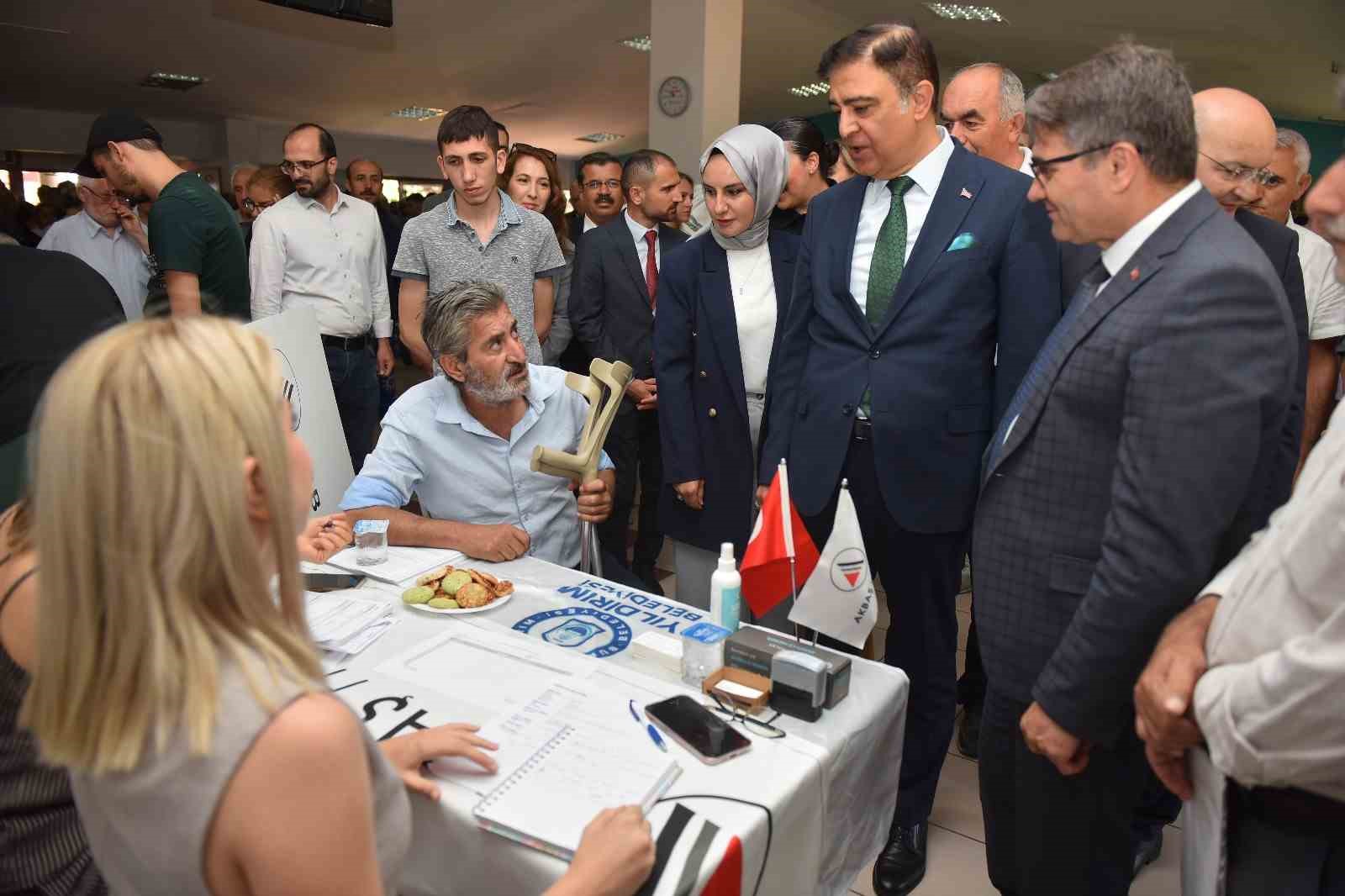 Yıldırım Belediyesi'nden Engelli İstihdamına Önemli Katkı