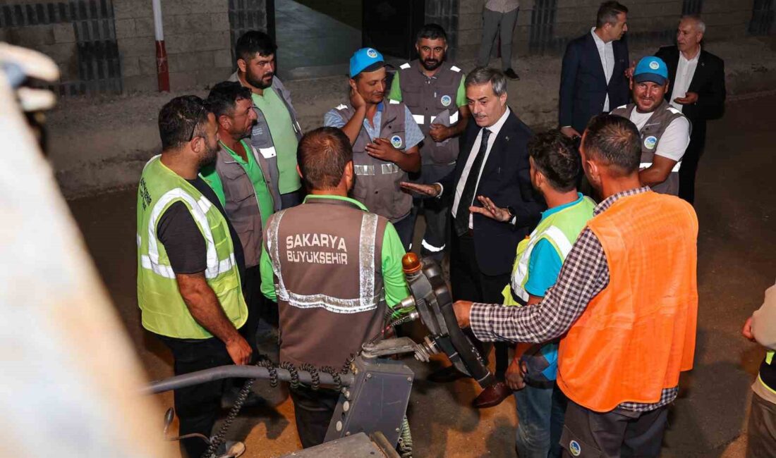 Yusuf Alemdar, Metrobüs çalışmalarını gece boyunca yakından takip ediyor. Güncel
