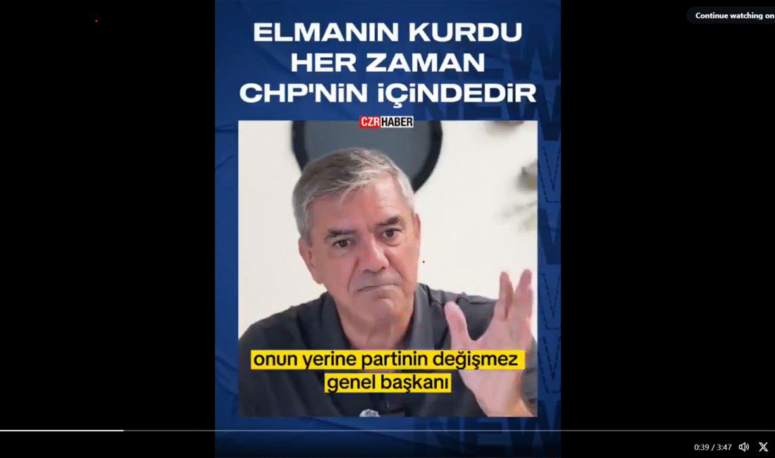 Elmanın Kurdu Nerede? CHP’yi bir de Yılmaz Özdil‘in dilinden dinleyelim.