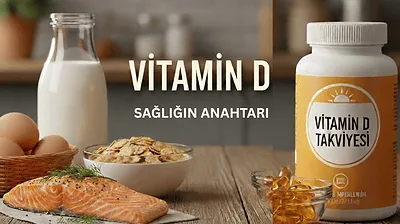 “Güneş vitamini D”, kemik sağlığı, bağışıklık sisteminin doğru çalışması ve