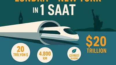 Murat Yeşil *İstanbul Yerel haberler (İY) Transatlantik Hyperloop Tüneli, Londra