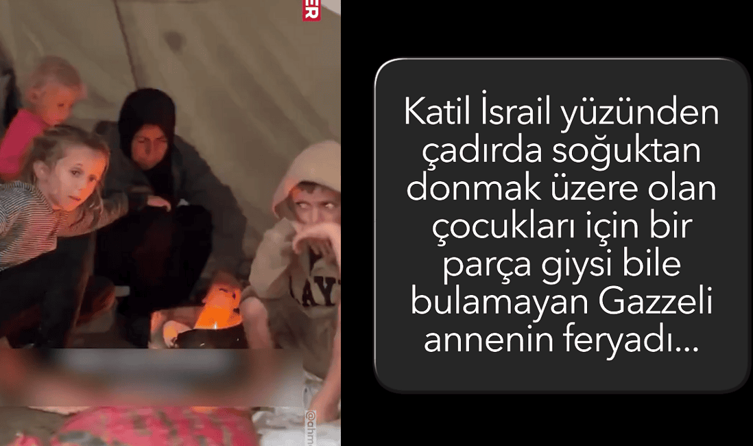 Gazzeli Annenin Çaresizliği!.. Katil Netanyahu evlerini yıktı, sokakta kaldılar, bulabildikleri