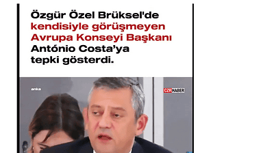 Özgür Özel’in Öfkesi Kime? Özgür Özel kendisiyle görüşmeden salonu terkeden