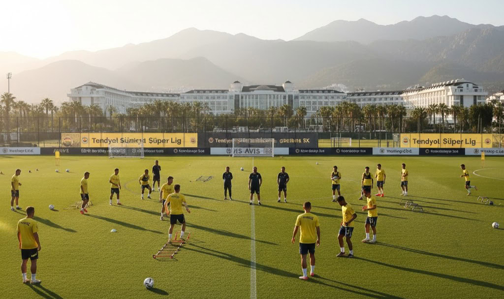 Süper Lig Takımları İkinci Devre Hazırlığında 3 Fenerbahce Antalyada ikinci devre icin hazirlaniyor