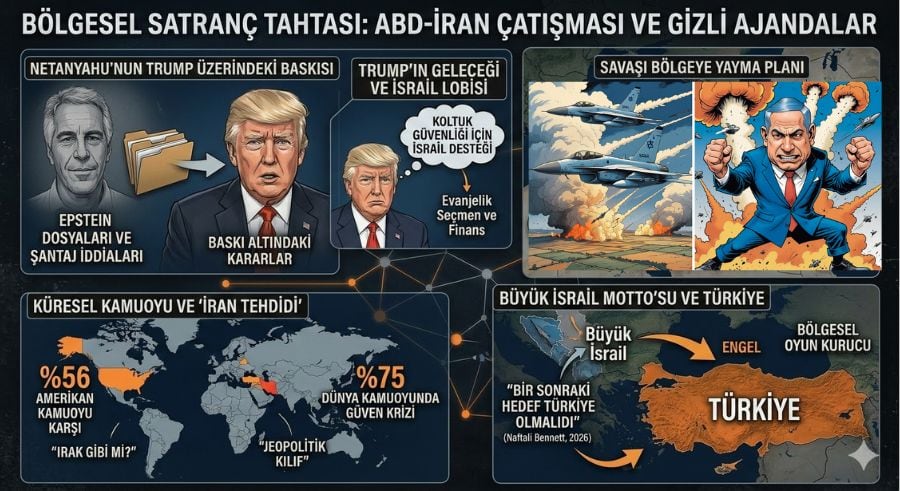 Netanyahu’nun, ABD askeri gücünü İran rejimine karşı mobilize etmek için