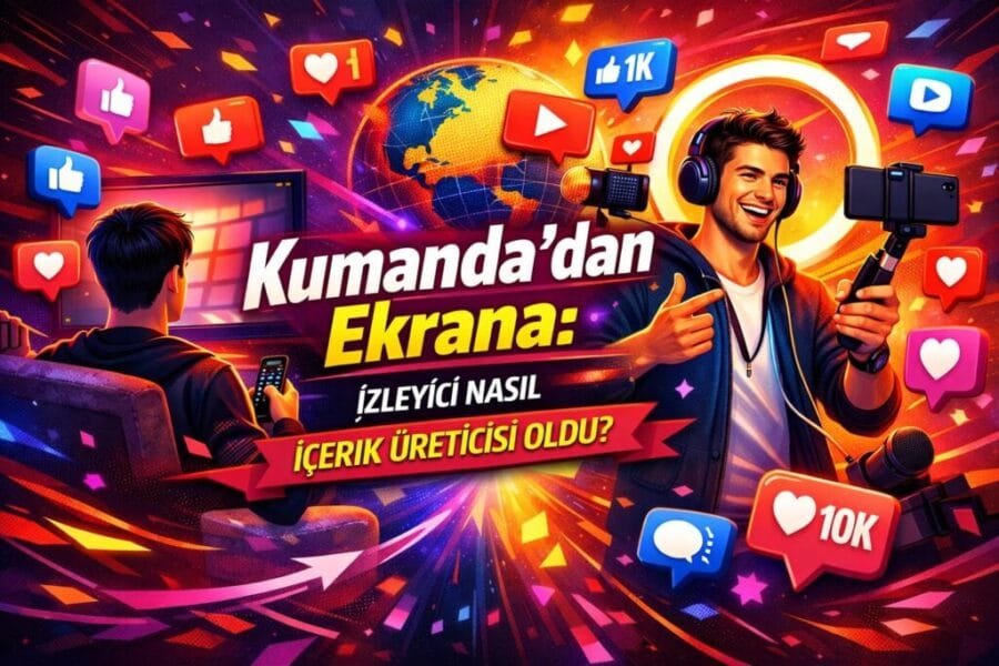 "Kumanda"dan Ekrana, İzleyici, İçerik Üreticisi